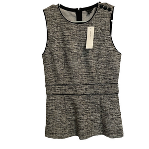ANN TAYLOR NWT Women’s Sleeveless black and white XS Top